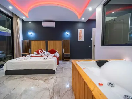 Luxuriöse Villa  Sard 3  mit Jacuzzi, Maison 6 personnes à Kalkan - Photo 33