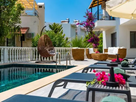 Moderne Villa  Verde Kalkan  mit großem Garte, Maison 6 personnes à Kalkan - Photo 3