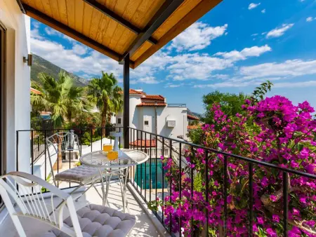 Moderne Villa  Verde Kalkan  mit großem Garte, Maison 6 personnes à Kalkan - Photo 16