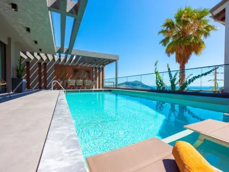 Designervilla mit Sauna Hamam Meerblick, Maison 8 personnes à Kalkan - Photo 6