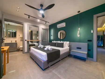 Designervilla mit Sauna Hamam Meerblick, Maison 8 personnes à Kalkan - Photo 16