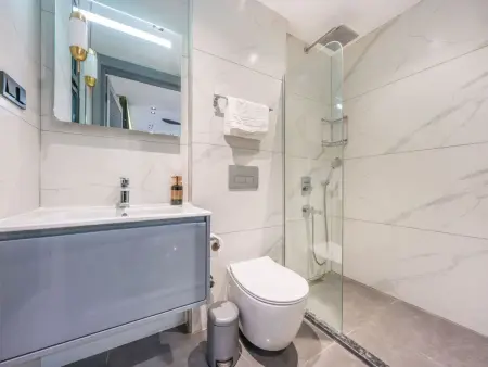 Designervilla mit Sauna Hamam Meerblick, Maison 8 personnes à Kalkan - Photo 17