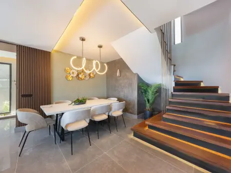 Designervilla mit Sauna Hamam Meerblick, Maison 8 personnes à Kalkan - Photo 35