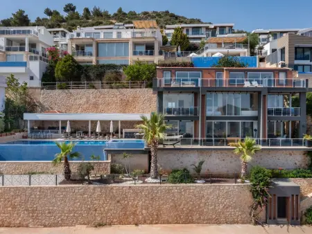 Villa Blueline mit Pool und Meerblick, im Zentrum - Photo 2