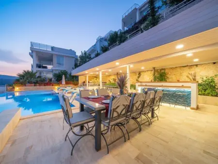 Villa Blueline mit Pool und Meerblick, im Zentrum - Photo 8