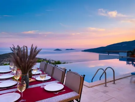 Villa Blueline mit Pool und Meerblick, im Zentrum - Photo 14