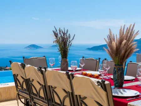 Villa Blueline mit Pool und Meerblick, im Zentrum - Photo 15