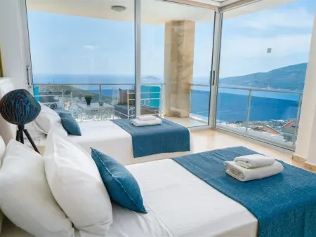 Villa Blueline mit Pool und Meerblick, im Zentrum - Photo 28