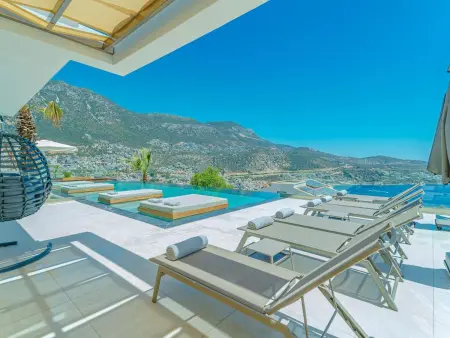 Moderne Luxusvilla für bis zu 12 Personen, Maison 12 personnes à Kalkan - Photo 1