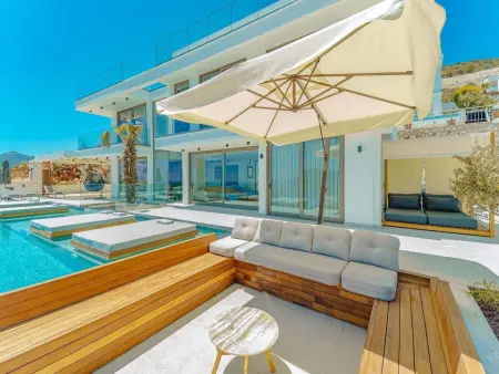 Moderne Luxusvilla für bis zu 12 Personen, Maison 12 personnes à Kalkan - Photo 9