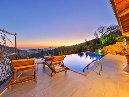 Natursteinhaus mit Pool in Kalkan Islamlar, Maison 6 personnes à Kalkan - Photo 8
