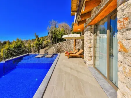 Natursteinhaus mit Pool in Kalkan Islamlar, Maison 6 personnes à Kalkan - Photo 11