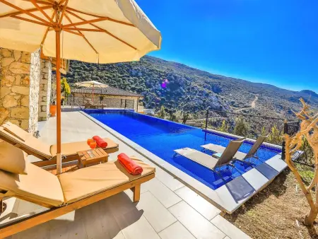 Natursteinhaus mit Pool in Kalkan Islamlar, Maison 6 personnes à Kalkan - Photo 13