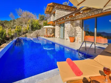 Natursteinhaus mit Pool in Kalkan Islamlar, Maison 6 personnes à Kalkan - Photo 15