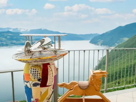 Serafino - Terrasse und Pool am Iseosee, Appartement 2 personnes à Fonteno - Photo 8