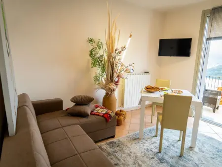 Serafino - Terrasse und Pool am Iseosee, Appartement 2 personnes à Fonteno - Photo 11