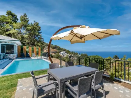 Villa mit Infinity in Fethiye Faralya, Maison 6 personnes à Ölüdeniz - Photo 3