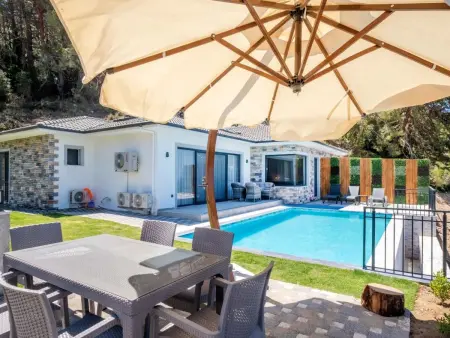 Villa mit Infinity in Fethiye Faralya, Maison 6 personnes à Ölüdeniz - Photo 5