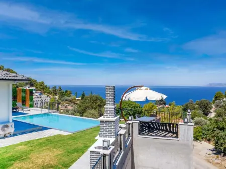 Villa mit Infinity in Fethiye Faralya, Maison 6 personnes à Ölüdeniz - Photo 6