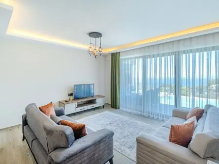 Villa mit Infinity in Fethiye Faralya, Maison 6 personnes à Ölüdeniz - Photo 13