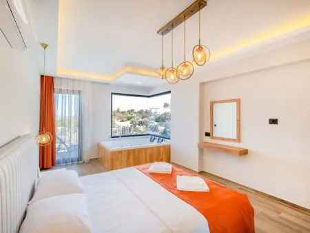 Villa mit Infinity in Fethiye Faralya, Maison 6 personnes à Ölüdeniz - Photo 15