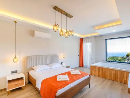 Villa mit Infinity in Fethiye Faralya, Maison 6 personnes à Ölüdeniz - Photo 16