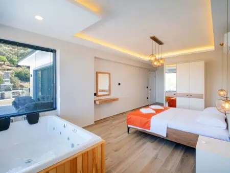 Villa mit Infinity in Fethiye Faralya, Maison 6 personnes à Ölüdeniz - Photo 17