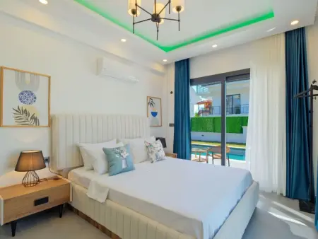 Große Villa in Fethiye Ausserhalb im grünen, Maison 8 personnes à Ölüdeniz - Photo 24