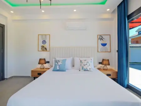 Große Villa in Fethiye Ausserhalb im grünen, Maison 8 personnes à Ölüdeniz - Photo 27