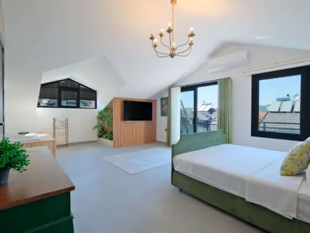 Große Villa in Fethiye Ausserhalb im grünen, Maison 8 personnes à Ölüdeniz - Photo 38