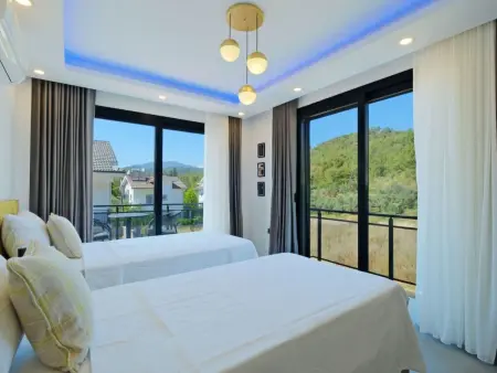 Große Villa in Fethiye Ausserhalb im grünen, Maison 8 personnes à Ölüdeniz - Photo 41