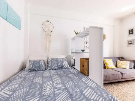 Studio moderne à Torre del Mar, proche plage, climatisation - Photo 6