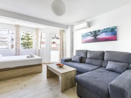 Studio à Torre del Mar avec piscine et climatisation pour 2 personnes - Photo 1