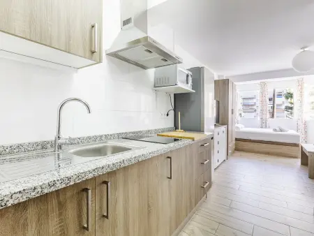 Studio à Torre del Mar avec piscine et climatisation pour 2 personnes - Photo 8