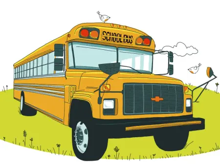 Ungewöhnliche Übernachtung in einem authentischen amerikanischen Schulbus - Photo 1