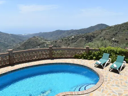 Finca Durillo mit Terrasse und toller Aussicht, Maison 6 personnes à Competa - Photo 13