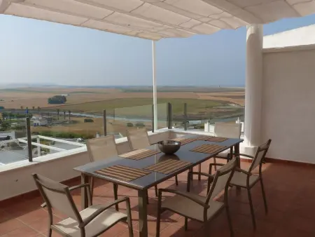 Charmante Ferienwohnung La Perla mit Terrasse, Appartement 4 personnes à Conil de la Frontera - Photo 8