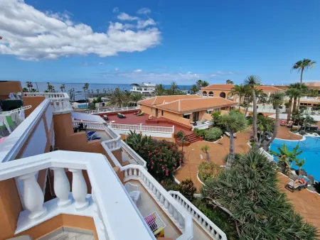 Moderne Wohnung mit Meerblick und Pool, Appartement 6 personnes à Playa de las Américas - Photo 3