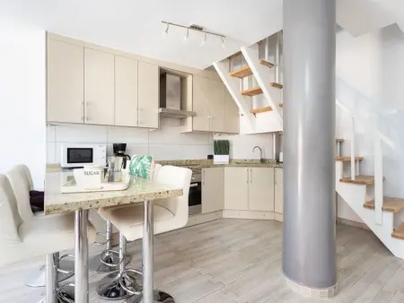 Moderne Wohnung mit Meerblick und Pool, Appartement 6 personnes à Playa de las Américas - Photo 7