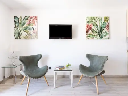 Moderne Wohnung mit Meerblick und Pool, Appartement 6 personnes à Playa de las Américas - Photo 12