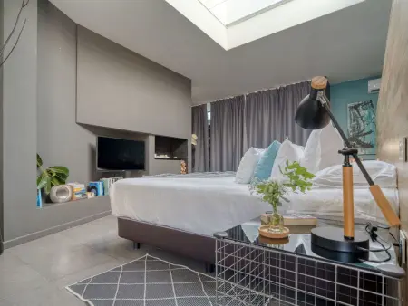 mit überdachtem Pool in Tijoco Bajo, Maison 7 personnes à Adeje - Photo 15