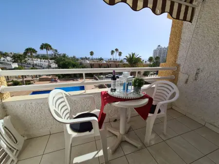 Appartement Borinquen mit Pool und Meerblick, Appartement 2 personnes à Costa Adeje - Photo 8