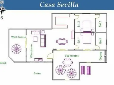Casa Sevilla, Maison 4 personnes à Playa San Juan - Photo 17