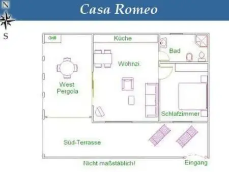 Casa Romeo mit Kaminofen und Sonnenterrasse, Maison 4 personnes à Playa San Juan - Photo 8
