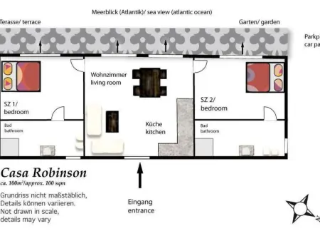 Casa Robinson, Maison 4 personnes à Puerto De Santiago - Photo 2