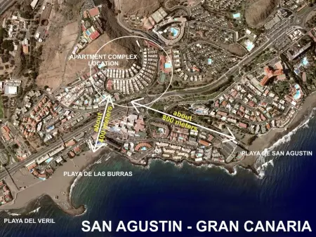 Charmante Wohnung mit Meerblick in San Agustin, Appartement 4 personnes à Maspalomas - Photo 21