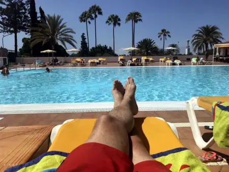Charmante Wohnung mit Meerblick in San Agustin, Appartement 4 personnes à Maspalomas - Photo 29