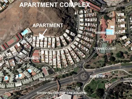 Charmante Wohnung mit Meerblick in San Agustin, Appartement 4 personnes à Maspalomas - Photo 38