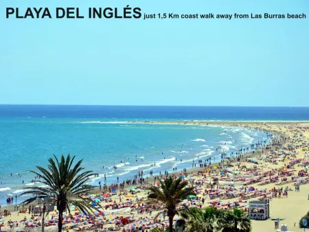 Charmante Wohnung mit Meerblick in San Agustin, Appartement 4 personnes à Maspalomas - Photo 41