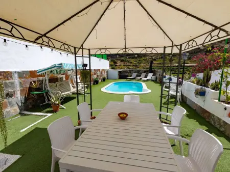 Grosses Haus mit eigenem Pool, Maison 4 personnes à Agaete - Photo 1